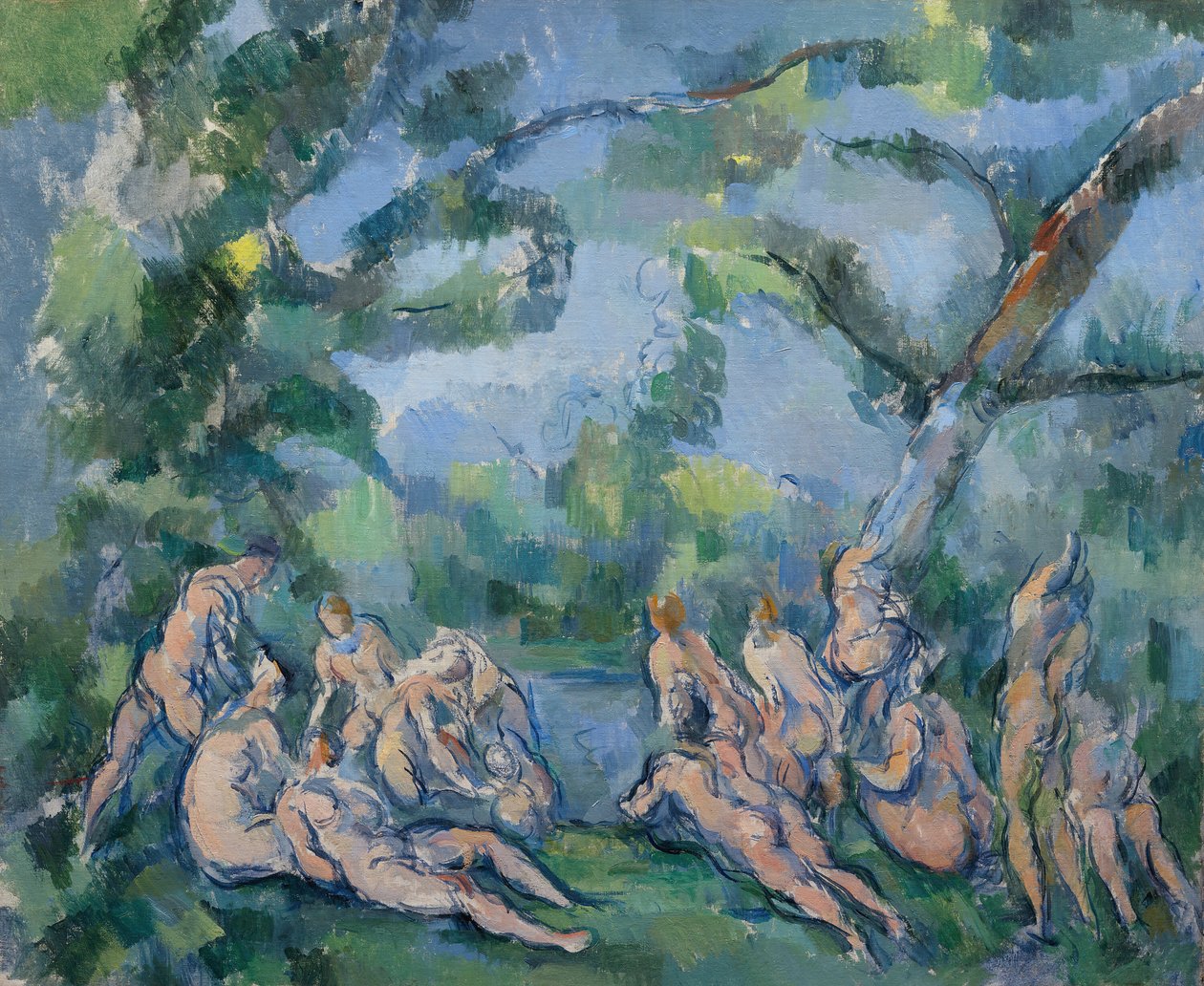 The Bathers, 18991904. od Paul Cézanne