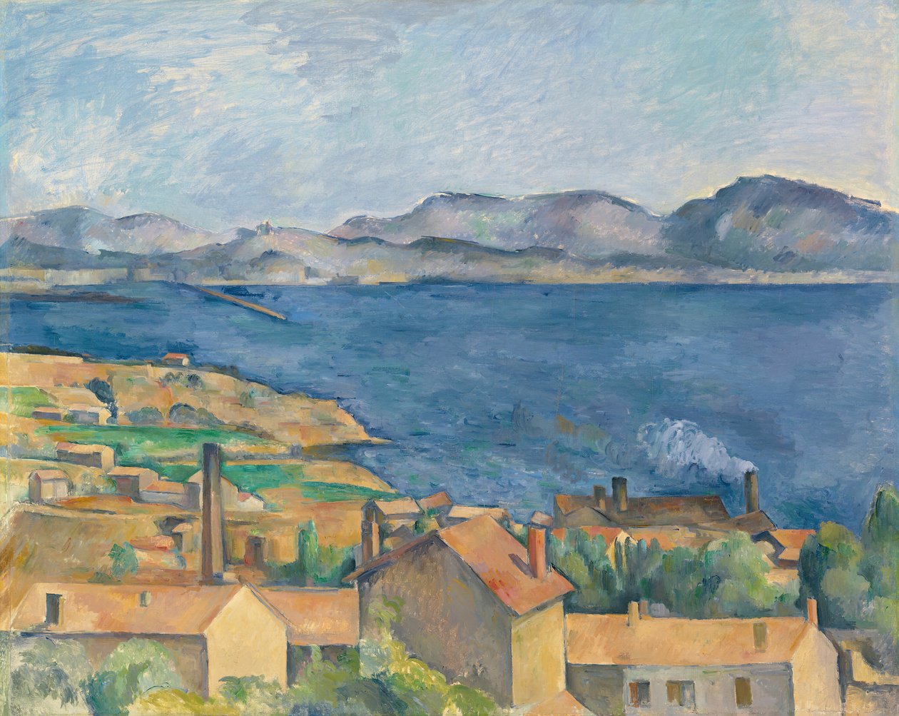 Zátoka Marseille, při pohledu z L