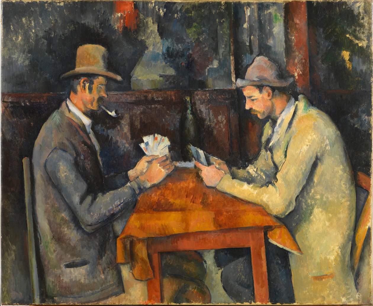 Hráči karet, asi 1892-1896. od Paul Cézanne