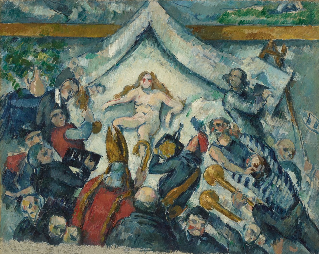 Věčné ženství od Paul Cézanne