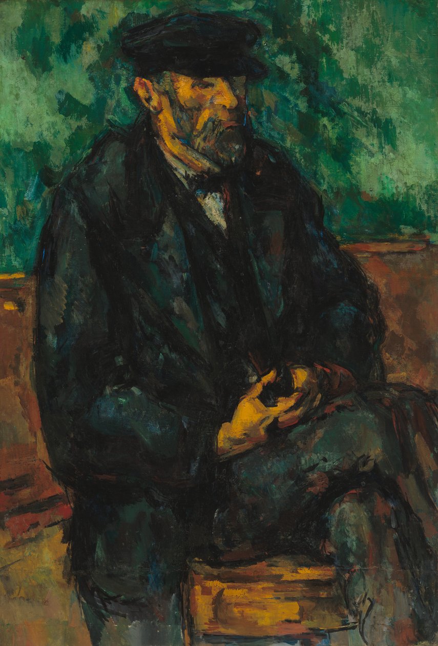 Zahradník Vallier, 1906. od Paul Cézanne