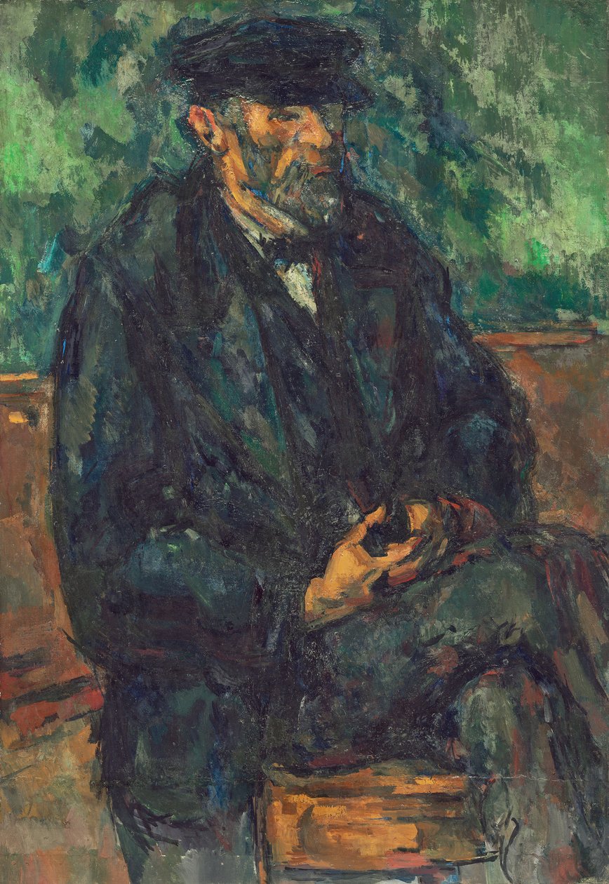 Zahradník Vallier, 1906 od Paul Cézanne