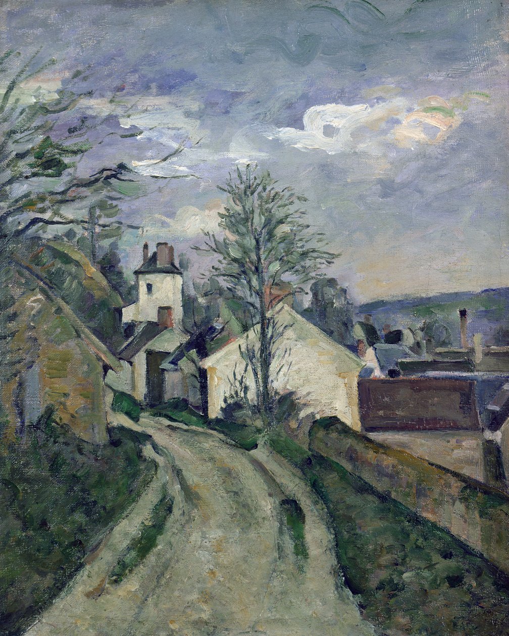 Dům doktora Gacheta (1828-1909) v Auvers, 1872-73 od Paul Cézanne