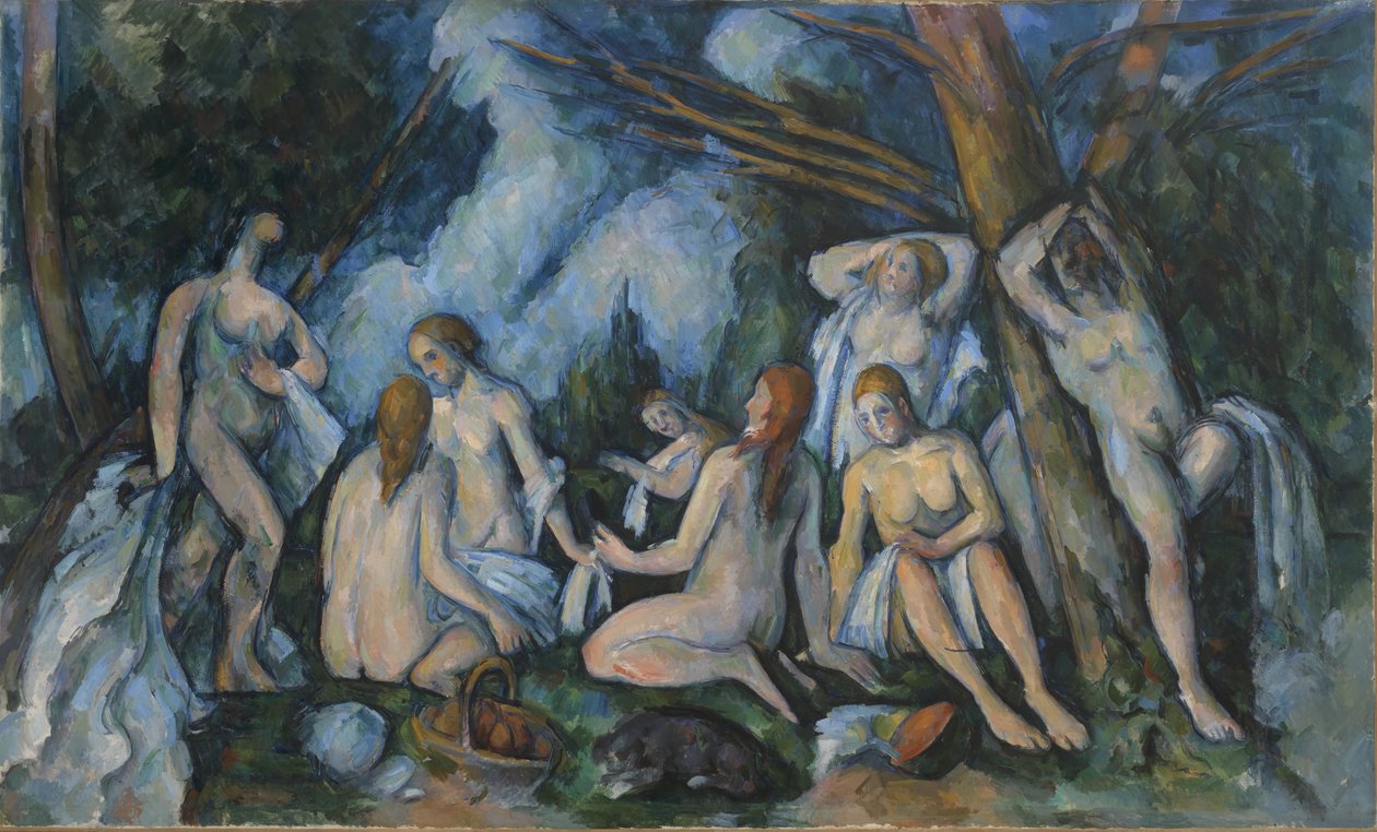The Large Bathers od Paul Cézanne