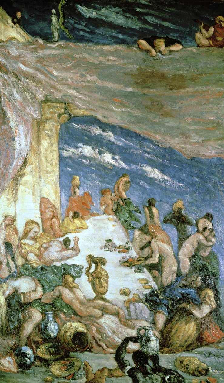 Orgie, kolem 1866-68 (olej na plátně) od Paul Cézanne