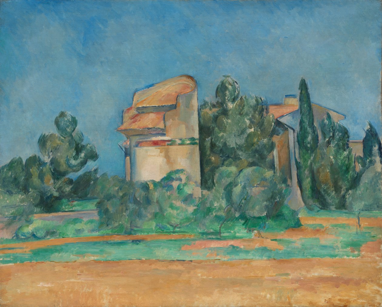 Holubí věž v Bellevue od Paul Cézanne