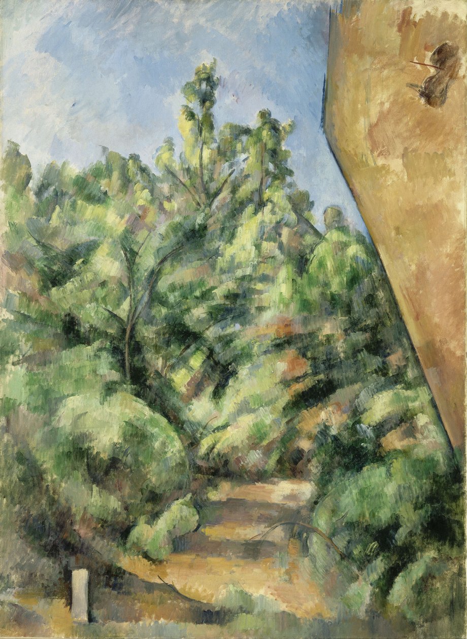 Červená skála od Paul Cézanne