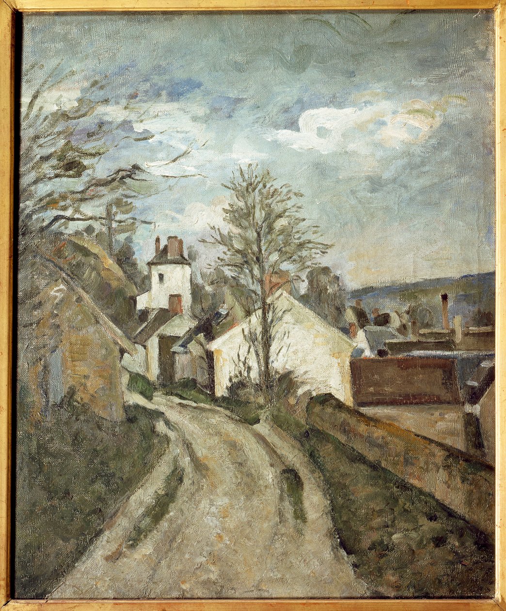 Dům doktora Gacheta v Auvers (olej na plátně od Paul Cézanne