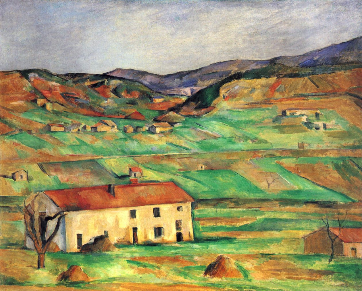 Okolí Gardanne od Paul Cézanne