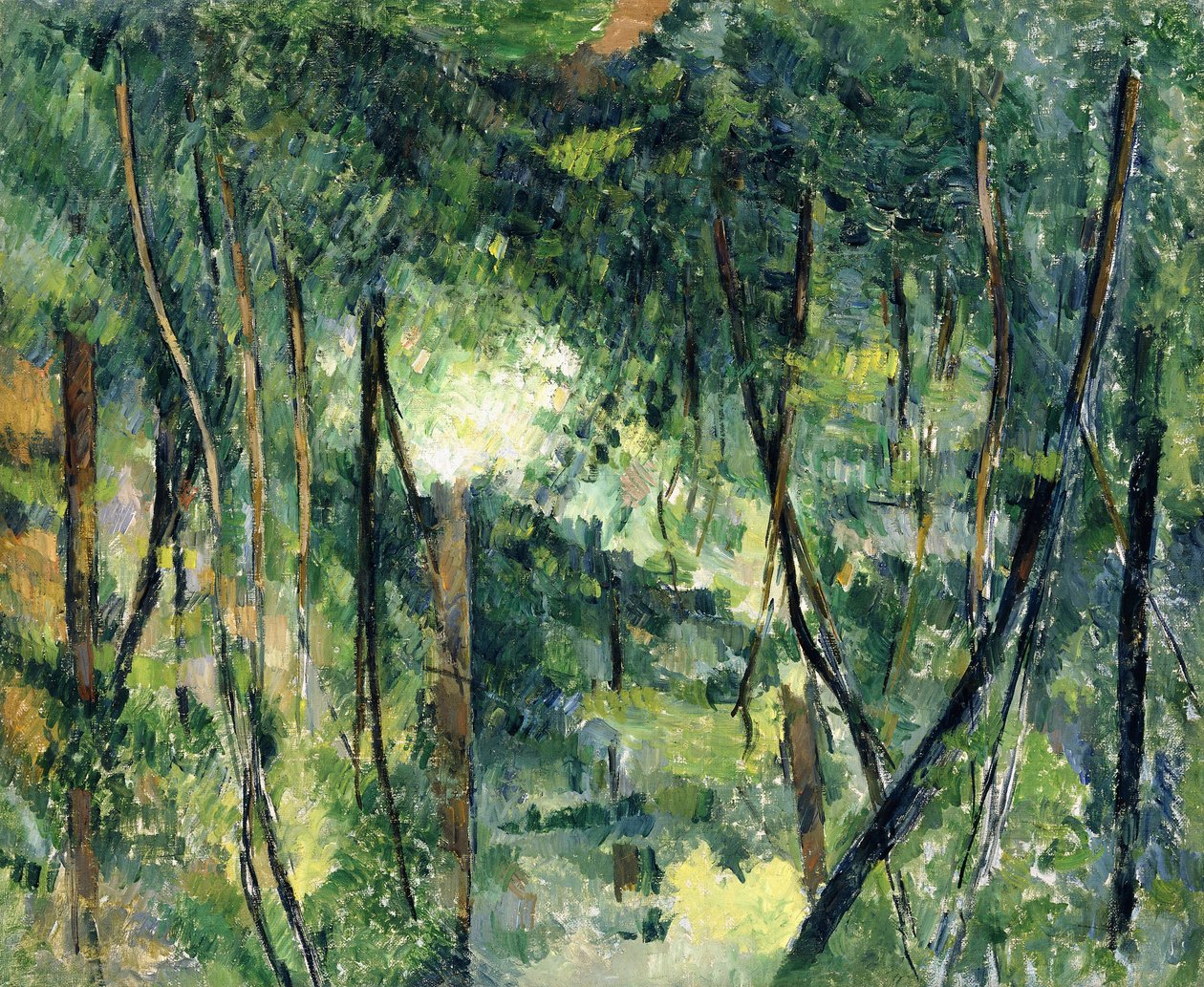 Podrost, kolem roku 1885 od Paul Cézanne