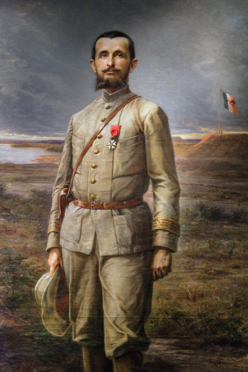 detail obrazu „“Commander Marchand““ (Jean Baptiste - Jean-Baptiste Marchand od Paul Dominique Philippoteaux