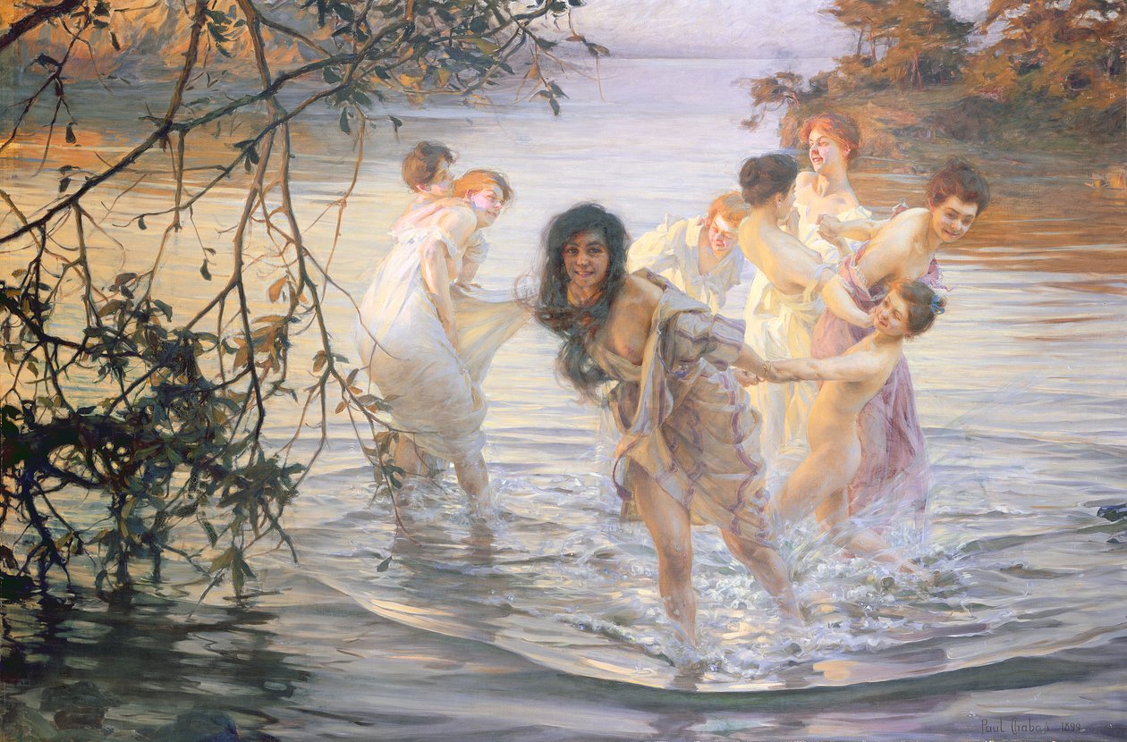 Šťastné hry, 1899 od Paul Emile Chabas