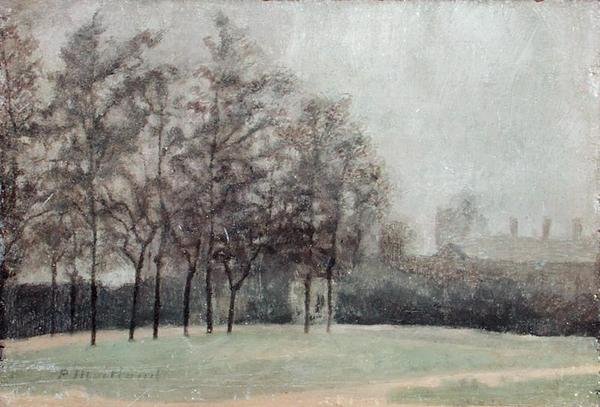 Kensington Studios, poblíž Studio Gate (olej na panelu) od Paul Fordyce Maitland