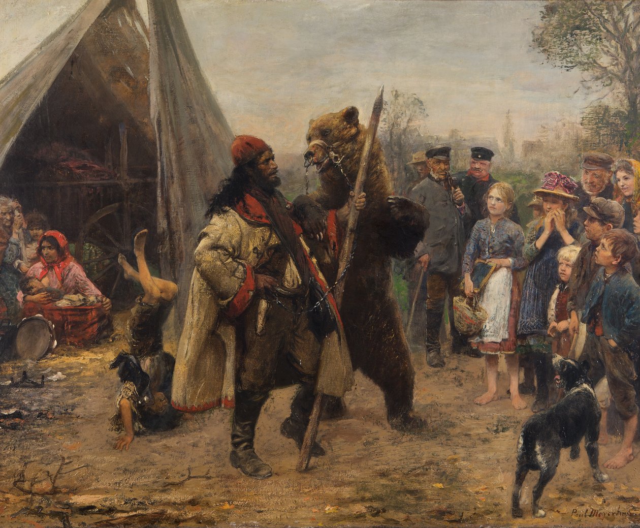 Průvodce medvědem od Paul Friedrich Meyerheim