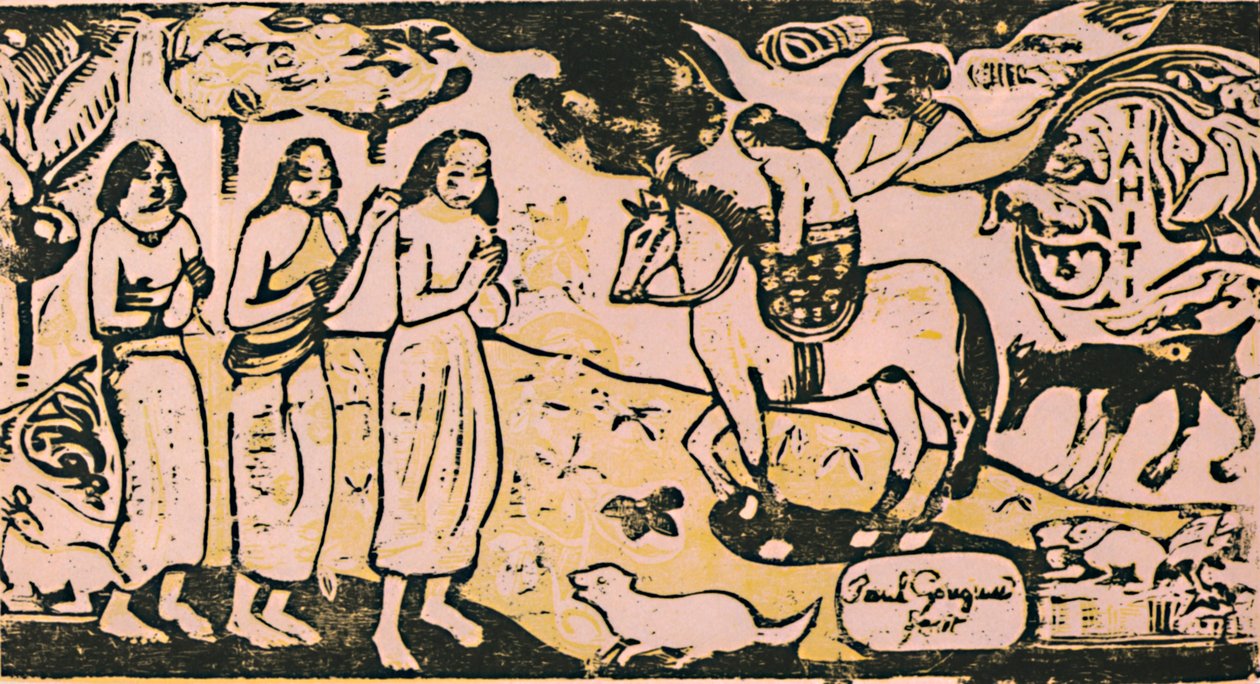 Změna bydliště, kolem roku 1899, 1946 od Paul Gauguin