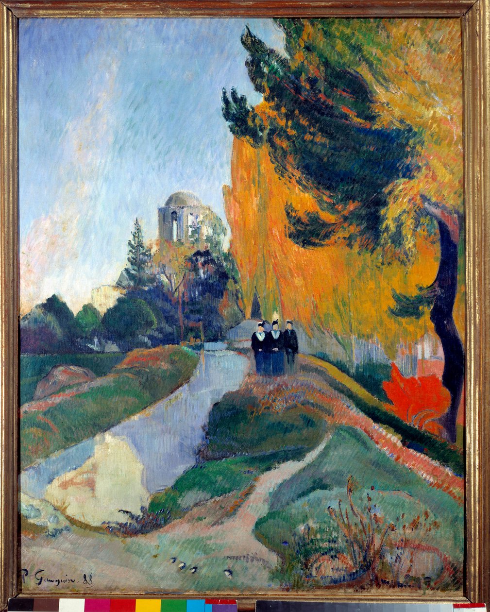 Alyscamps v Arles. Obraz Paula Gauguina (1848-1903) od Paul Gauguin