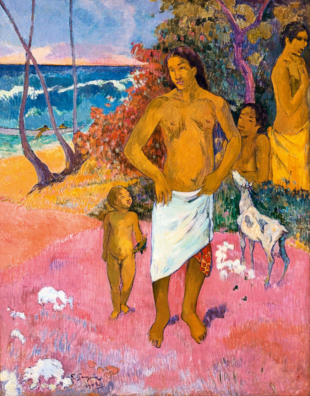 Koupající se. od Paul Gauguin