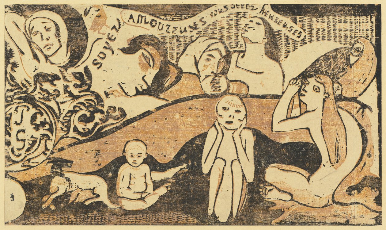 Seid verliebt und ihr werdet glücklich sein od Paul Gauguin