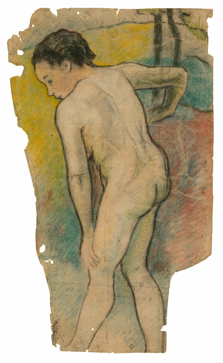 Breton Bather od Paul Gauguin
