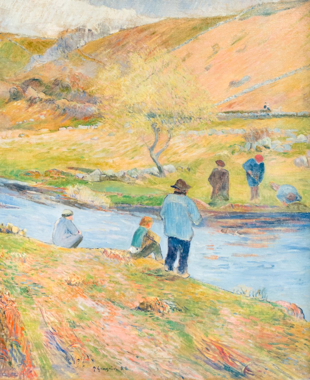 Bretonští rybáři od Paul Gauguin