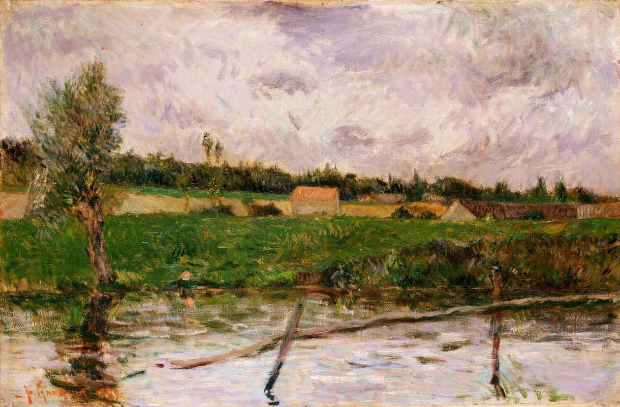 Bretaňský venkov, 1879 od Paul Gauguin