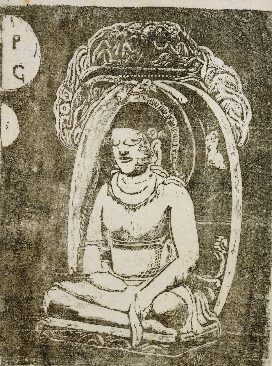 Buddha; Bouddha, 1895-1903 od Paul Gauguin