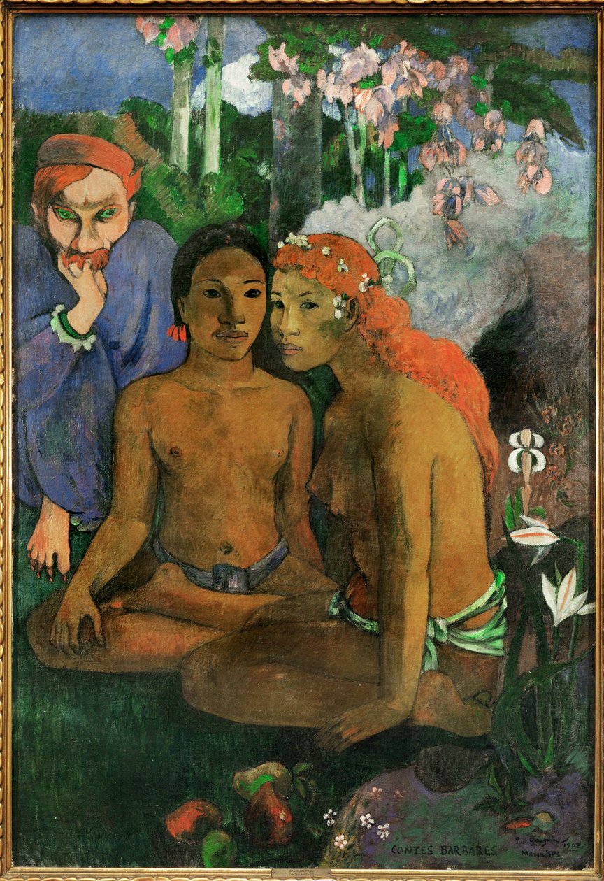 Barbarské příběhy... od Paul Gauguin