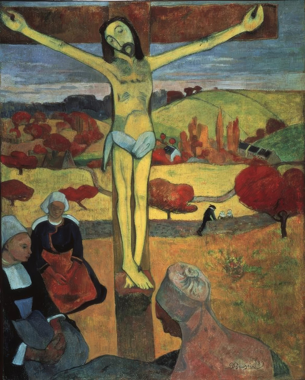 Žlutý Kristus / 1889 od Paul Gauguin