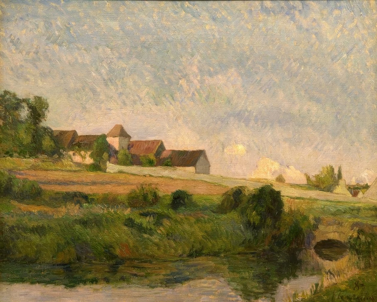 Soud La Groue, Osny od Paul Gauguin