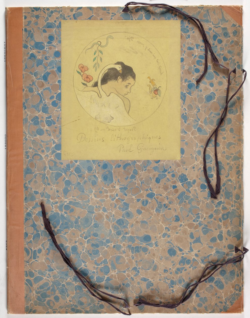 Design talíře - Leda od Paul Gauguin