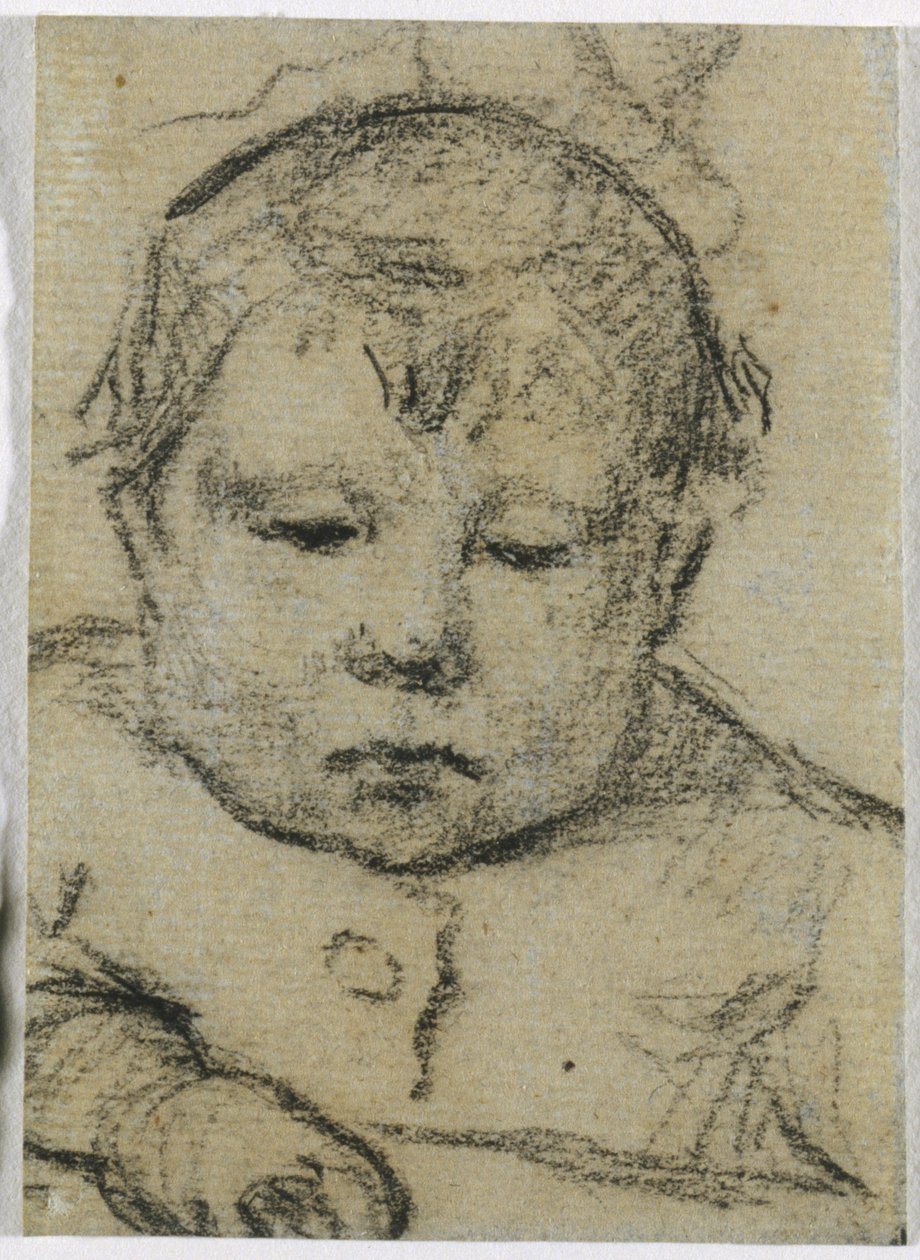 Emil Gauguin jako dítě, pravá ruka vpřed od Paul Gauguin