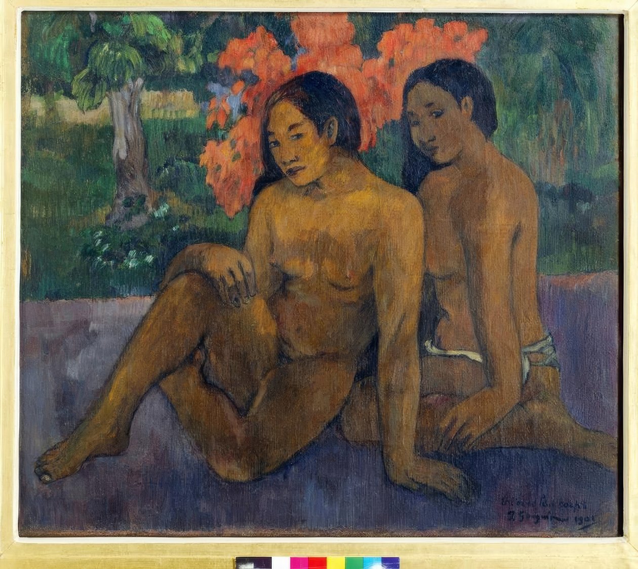 A zlato jejich těla od Paul Gauguin