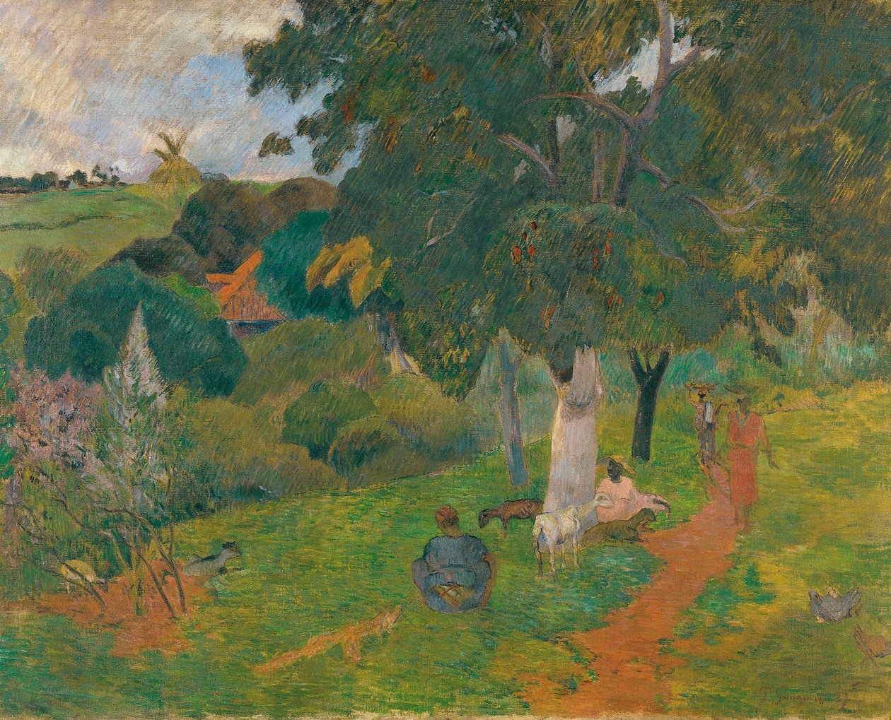Francouzsky: Allés et venues, Martinique Coming and Going, Martinique od Paul Gauguin
