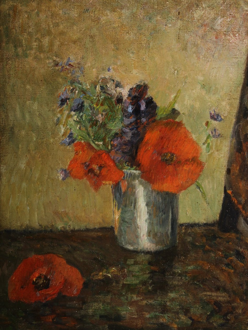 Francouzsky: Letní květiny v poháru od Paul Gauguin