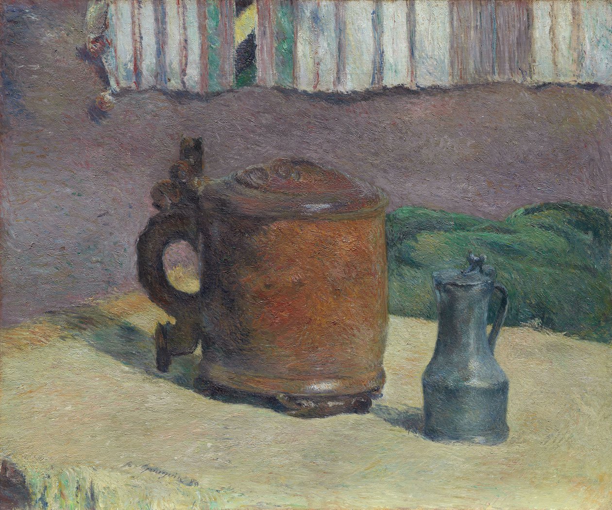 Francouzsky: Les Deux pots, ou Nature Morte à la Cruche d