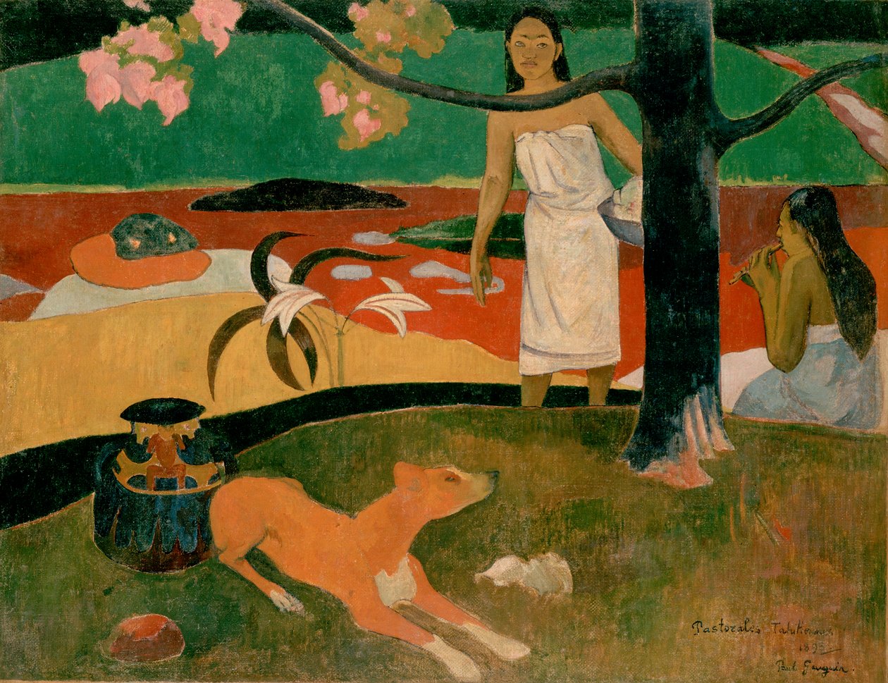 Francouzsky: Pastorales Tahitiennes Pastorales tahitiennes od Paul Gauguin