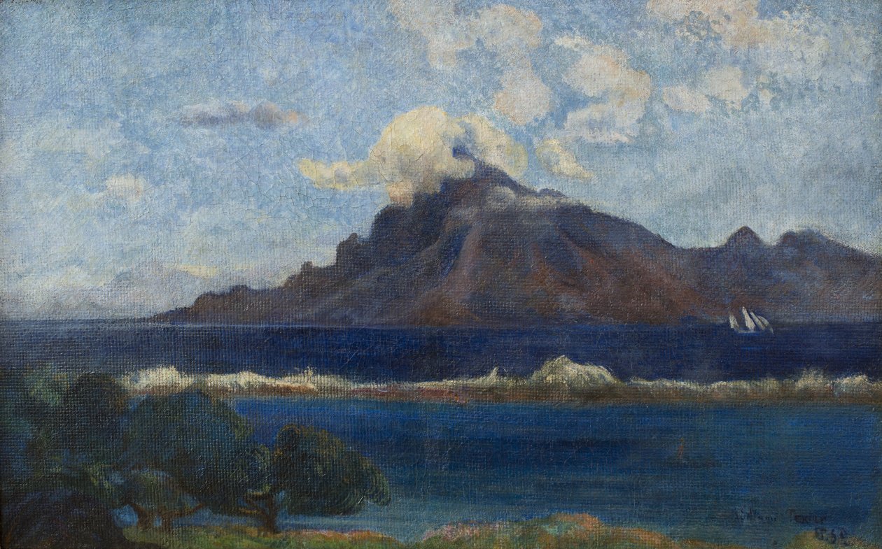 Francouzsky: Paysage de Te vaa od Paul Gauguin