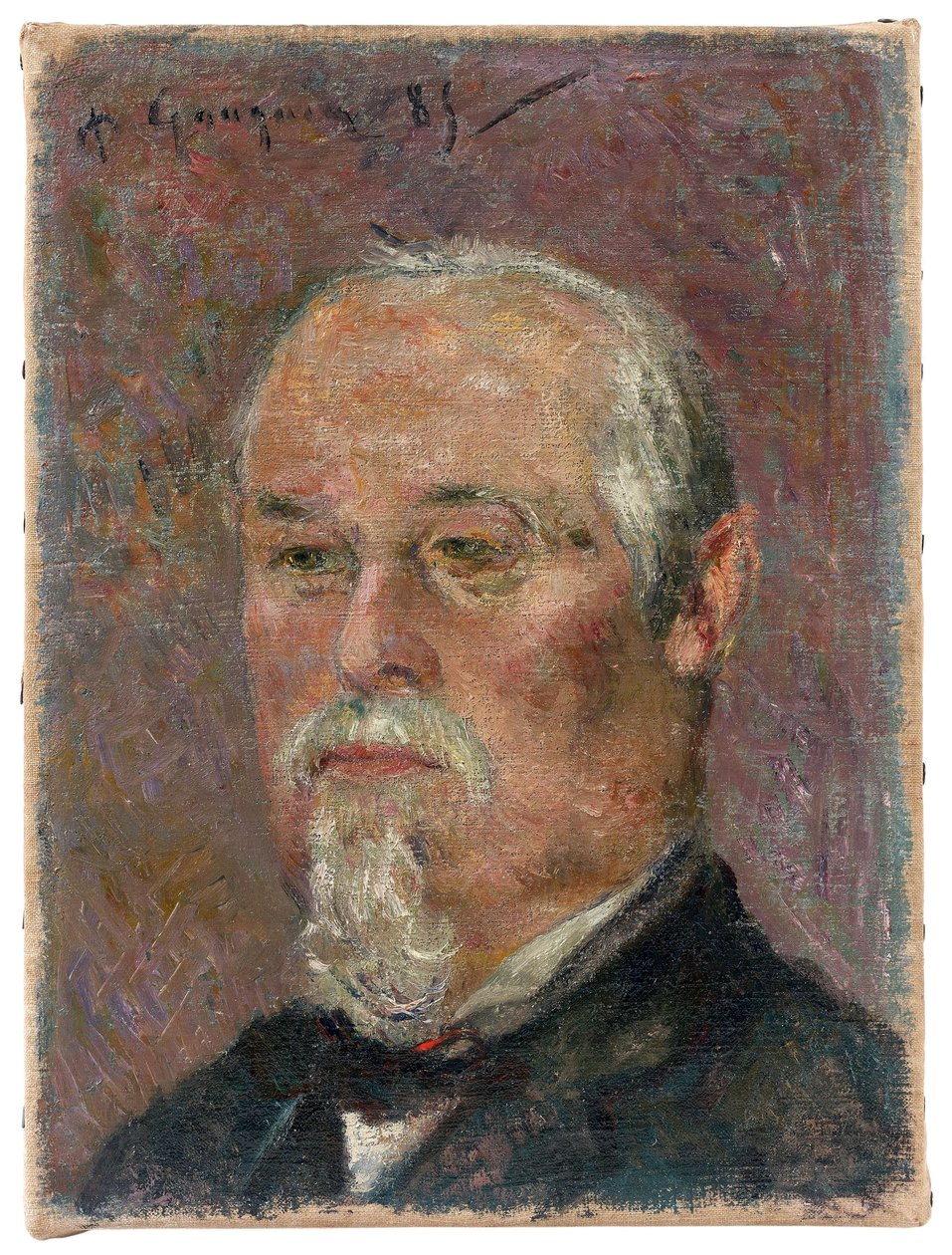 Francouzština:  Portrét Philiberta Favra Portrét Philiberta Favra od Paul Gauguin