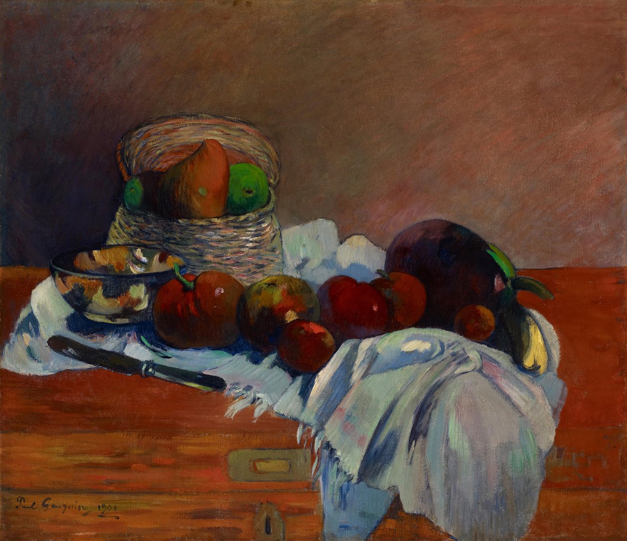Ovoce a nůž Ovoce a nůž, 1901. od Paul Gauguin