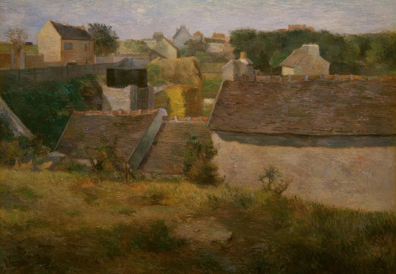 Domy ve Vaugirardu od Paul Gauguin