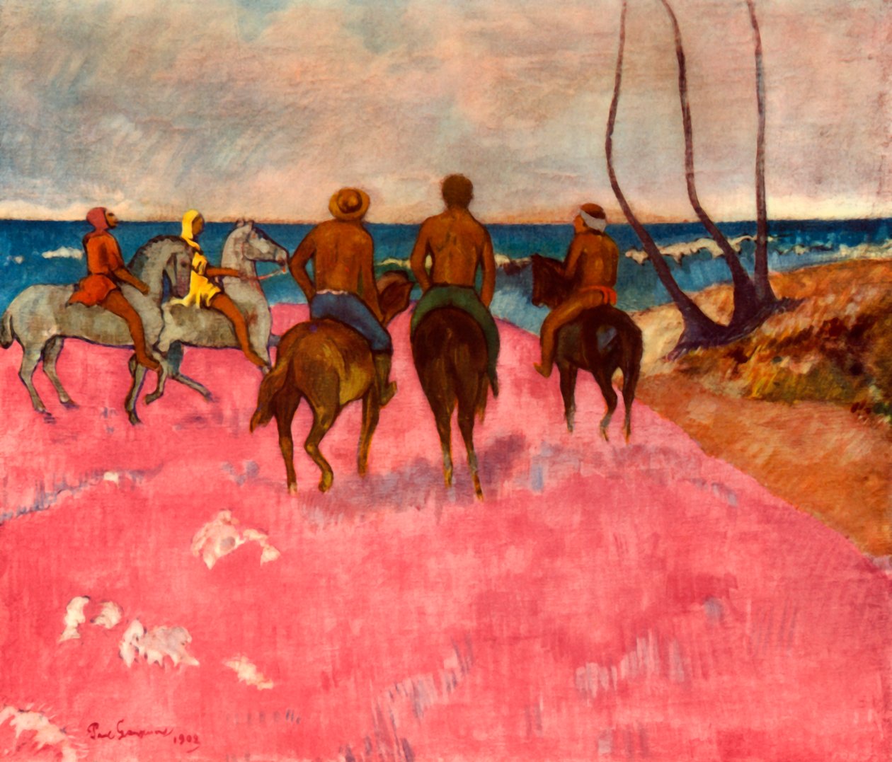 Jezdci na pobřeží, 1902, 1937. od Paul Gauguin