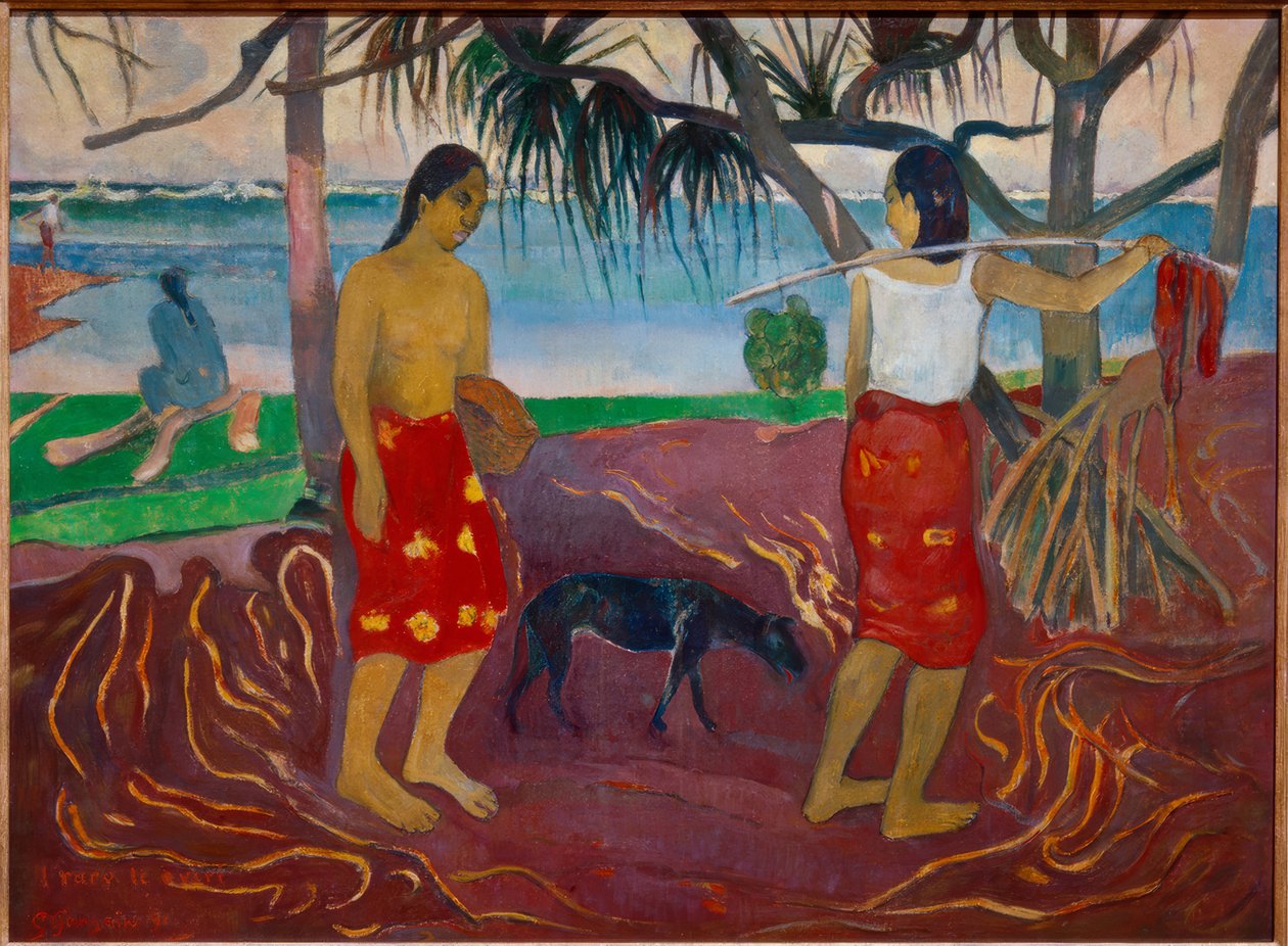 Pod volné přírodě od Paul Gauguin