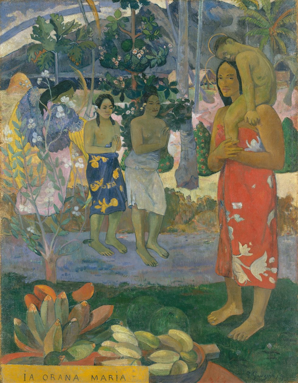 Zdrávas Maria od Paul Gauguin