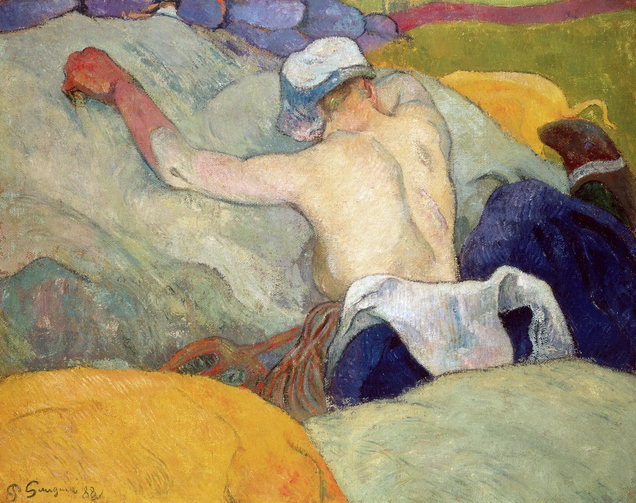 In the Heat, or The Pigs, 1888 od Paul Gauguin