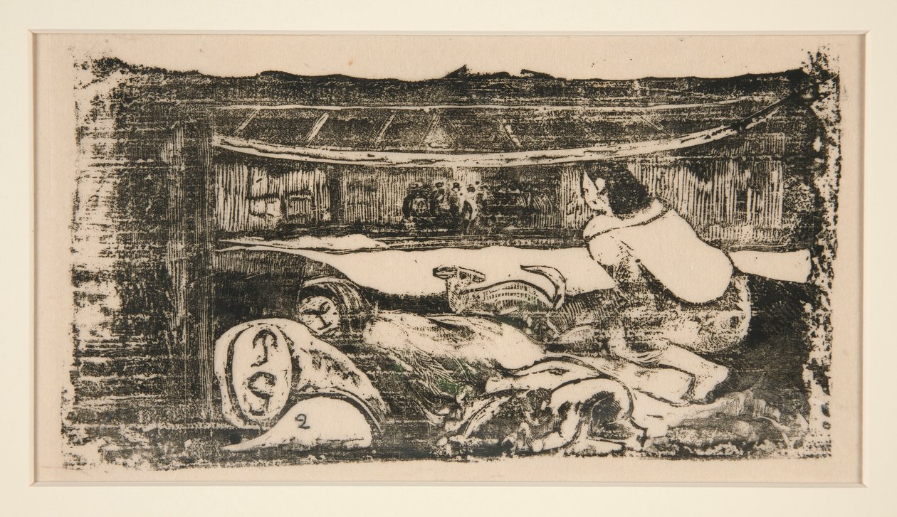 Interiér krabice od Paul Gauguin
