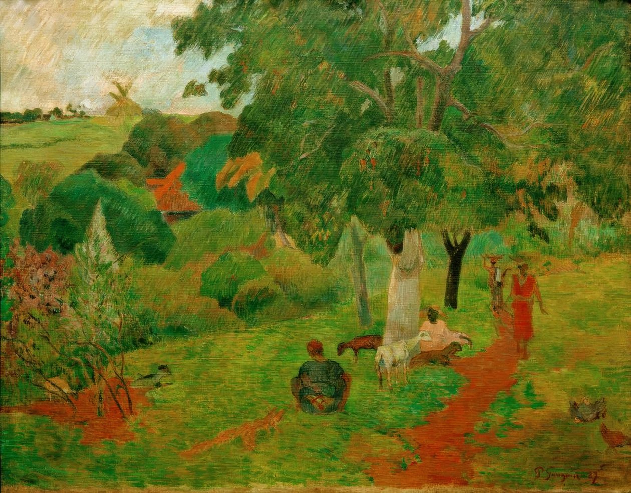 Přichází a odchází, Martinik od Paul Gauguin