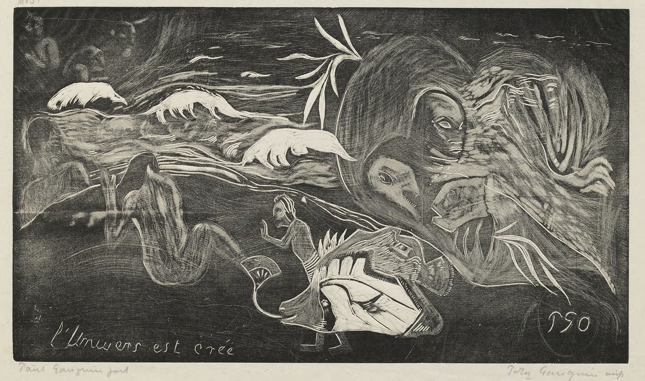 Vesmír je stvořen od Paul Gauguin