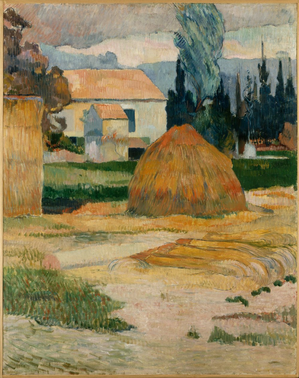 Krajina v okolí Arles od Paul Gauguin