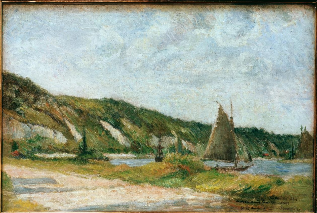 Plachetnice od Paul Gauguin