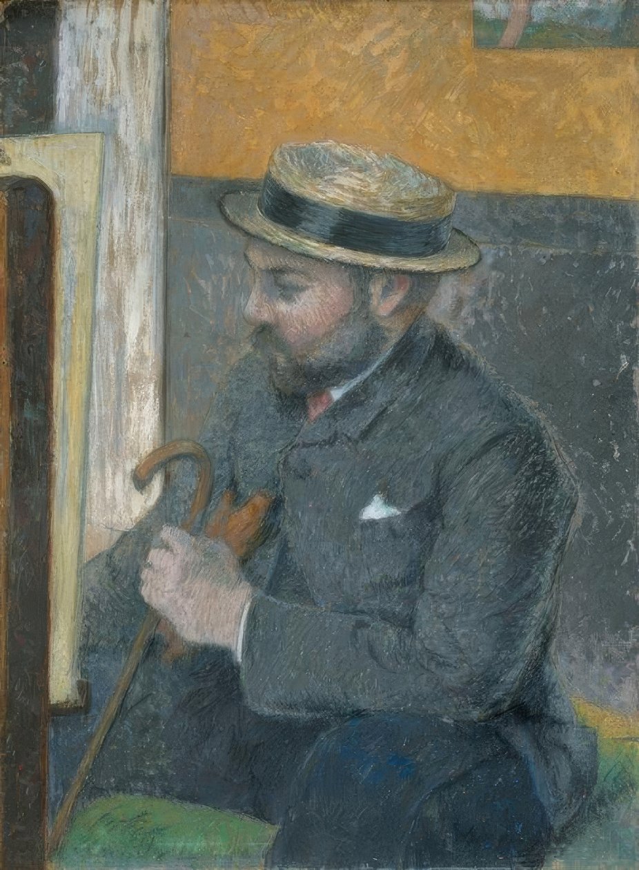 Muž s vodákem od Paul Gauguin